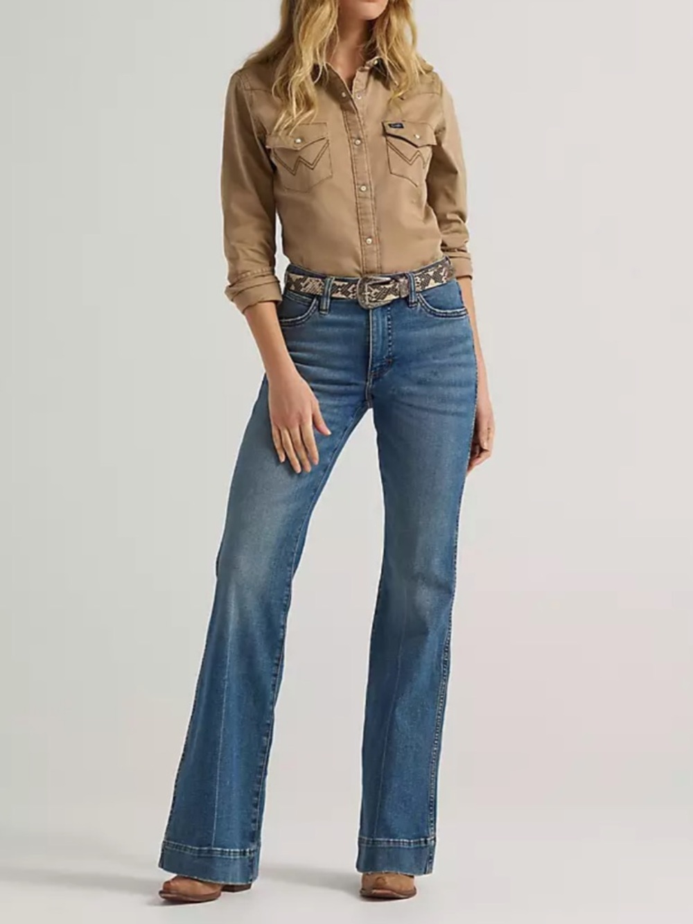WRANGLER RETRO® BAILEY HIGH RISE TROUSER JEAN